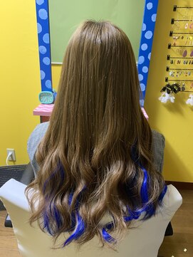 ドットアール(.R) インナーカラー入りロング