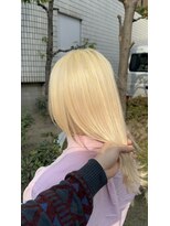 セレーネヘアー(Selene hair) White blond