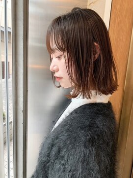 ハルキ ミナト ジャパン フクオカ(HARUKI MINATO japan FUK) 【切りっぱなしボブ】20代/30代/40代