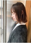 【切りっぱなしボブ】20代/30代/40代
