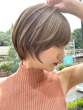 プルーヴ 秋葉原(prove) 30代40代大人女性/前髪ありショートボブ/ショートヘア/髪質改善