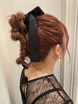 シーエーペッツ(CA-PETZ)&nbsp;結婚式お呼ばれヘア/ハイトーンカラー/アースカラー/20代30代