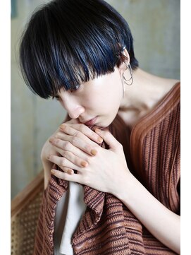 リブロ(liblo) スキニーマッシュショート × ディープブルー(4)【liblo】