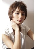 大人ふんわりショート 30代,40代,50代【沖縄/北谷/ショート】