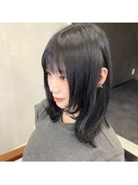 ルノン リー(LUNON:re)&nbsp;ミディアム×顔まわりレイヤーStyle♪