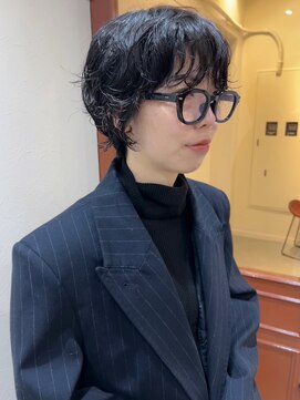 プフ 伏見(puf) [puf 伏見/丸の内/栄/名古屋]ニュアンスショートパーマ★大野
