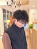 【奥田担当 30％】メンズカット+ケアツイストスパイラルパーマ￥18150→￥12705