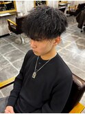 【amule hair eta】王道縦落ちツイストスパイラルパーマ