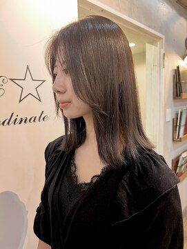 ロア ヘアーコーディネート 四条烏丸店(LoRE hair coordinate) ブラウンカラー〇河津