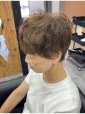 白髪ぼかし/大人ショート/ハイライト/脱白髪染め