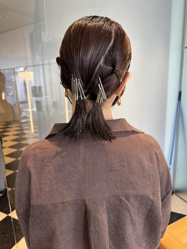 ラパンセヴェール(LA PENSEE VERT) 【LA PENSEE カホ】お任せヘアセット