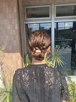 イェスオキナワ(yes okinawa)&nbsp;シニヨンスタイル