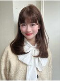 美髪レイヤー/ミディアムレイヤー/顔周りレイヤー/前髪
