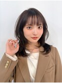 【レイヤーカット/ウルフレイヤー/面長カバー】