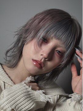 アイトーキョー 下北沢(AI TOKYO) デザインカラー×ジェンダーレスウルフ/ブリーチ/下北沢