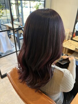 ボルドーカラー♪