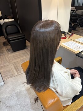 酸熱トリートメントで髪質改善