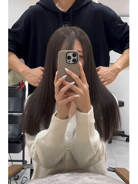 ジーナ 博多筑紫口(Zina) 【輝士】グレージュ×髪質改善トリートメント