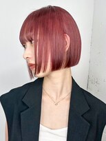 アイティー バイ アルバム 中野店(IT by ALBUM)&nbsp;ボブ韓国ヘア顔周りレイヤーくびれミディミディアム_ba568652