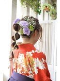 【コトノハ】ヘアアレンジ　二十歳の集い　卒業式