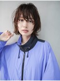 【GEEKS渋谷】ボブウルフ/レイヤーボブ/ショコラピンク/冬カラー