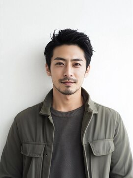 ゼゼ(zeze) サーフカール/刈り上げセンターパート/波巻きツイストスパイラル