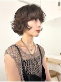 黒髪/小顔/クラゲヘアー/オリーブグレー/ココアベージュ/渋谷