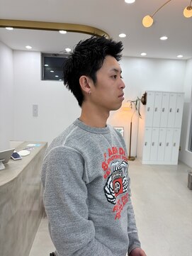 スヴニール(souvenir) メンズショート　スパイキーショート　メンズカット