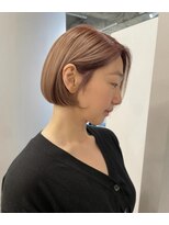 ラーム 松江学園店(rame)&nbsp;明るめカラー×ボブ