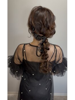 リアンド(Re:and)の写真/360度どの角度から見てもかわいいヘアセット！早朝受付◎で特別な一日を演出☆