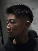 メッツ 原宿(METS)&nbsp;MEN'S/アップバングショート×フェード/短髪