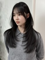 ソア 京都三条河原町(SOA)&nbsp;20代30代レイヤーカット×暗髪グレージュ