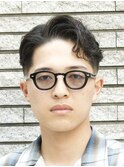 短髪フェード　ジェントルフェード