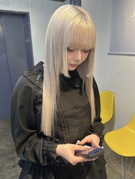 ジュール 池袋(Joule) 圧倒的透明感♪ホワイトカラーでつくるハイトーンヘア◎