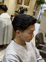 グルーマーズトウキョウ(GROOMER/S TOKYO) MEN’S HAIR/ニュアンスパーマ/リバースセンターパート/神保町