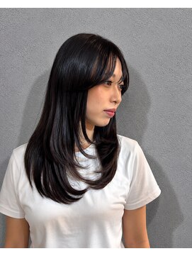 マルクヘアケア(MALQ HAIR CARE) 小顔効果抜群の顔まわりレイヤー