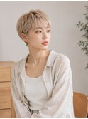 ハイトーンカラー/ベリーショート/タイトショート