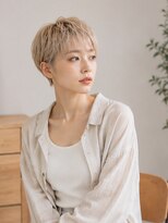 ドット ヘアー ジェム(dot.hair gem) ハイトーンカラー/ベリーショート/タイトショート