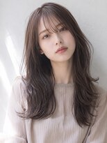 シンク オモテサンドウ(sync omotesando)&nbsp;アッシュベージュ/グレージュカラー/レイヤーカット/髪質改善