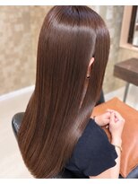 新宿 セイヴィアン ヘアーギャラリー(Savian Hair garelly)&nbsp;新宿Savian【柔らかな艶髪ナチュラルストレート】