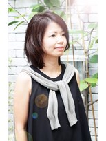 ココアール けやき通り(COCO.R) 立体カラーにゆる巻き なんとか自分でもできそう・・・・な