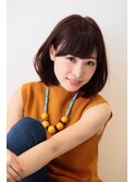 えりあしすっきり前下がりボブ☆