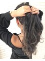 アグ ヘアー マノン 姪浜店(Agu hair manon) 結ぶだけで可愛く見えるようなデザインカラー好きです☆