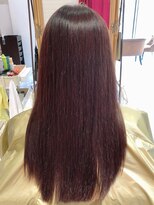 大嶋直樹の美容室 表参道&nbsp;高難易度縮毛矯正＝手で乾かしただけです。本当です。