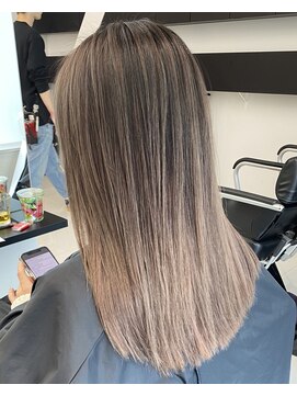 アライブ キチジョウジ(ALIVE Kichijoji) ALIVE ことりベージュバレイヤージュ着物ウォーターフォール