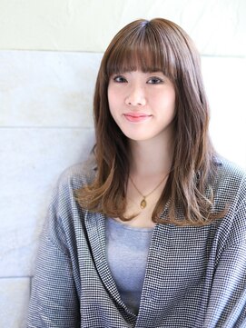 ヘアリゾート粋 ティガ 池袋店(tiga) ピュア髪外ハネロングスタイル【tiga池袋店/池袋/池袋駅】