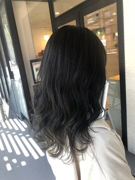 テラスヘア 新潟駅南(TERRACE hair) 暗めアッシュグレージュ(ブリーチなし
