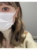 インナーハイライト×ハニーベージュ×イヤリングカラー/南行徳