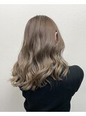 【ロング】ミルクグレージュ♪