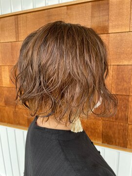 アンチ(ANTI) ブラウン×イエロー インナーカラー